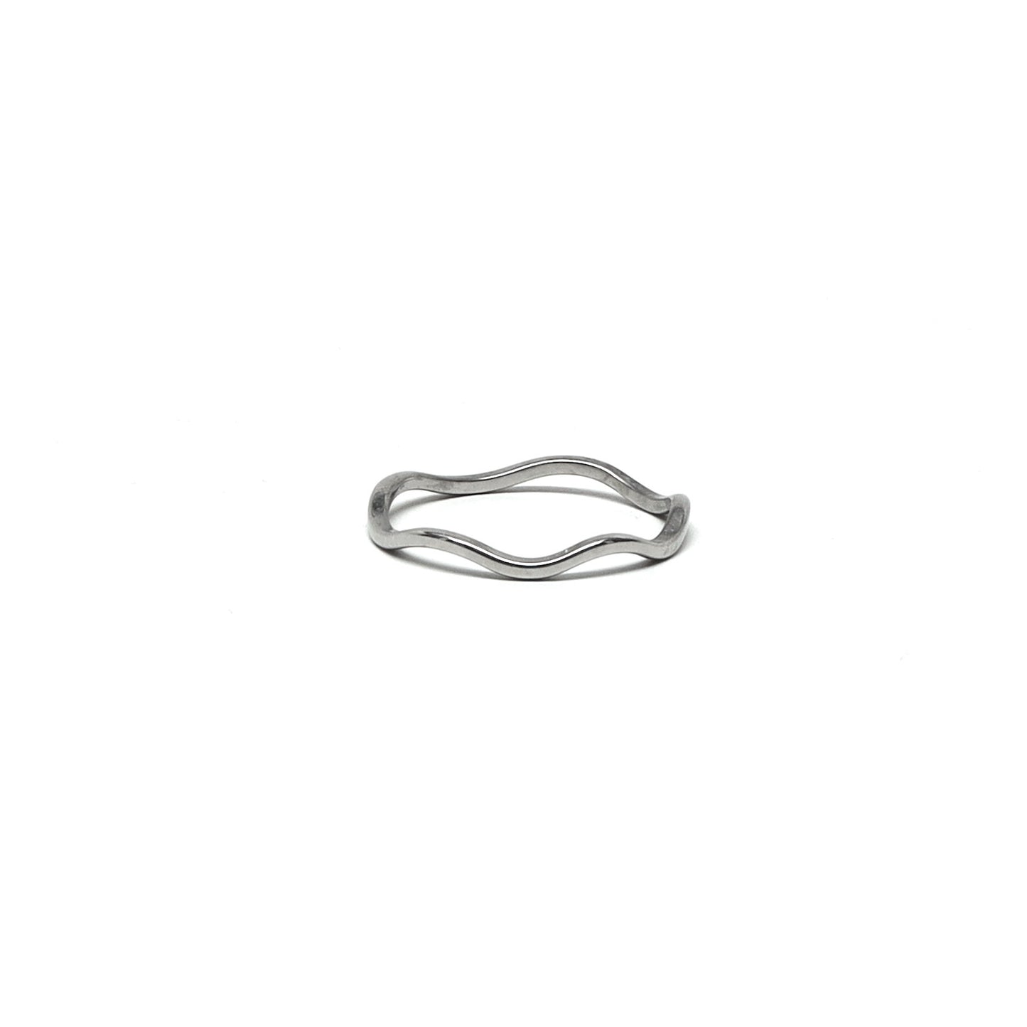 //Style 478// 316L Stainless Steel Forged Aether Ring