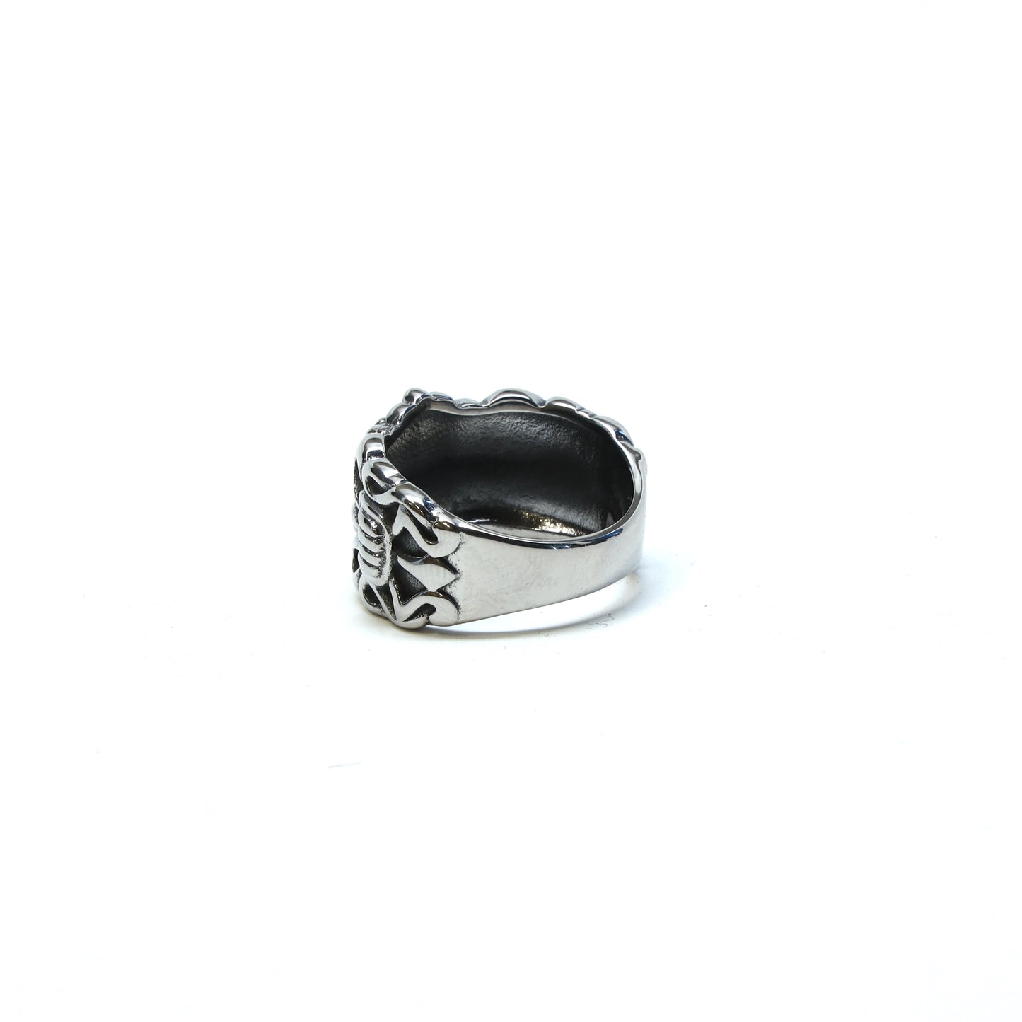 //Style 56-A1// 316L Stainless Steel Gothic Cross Ring