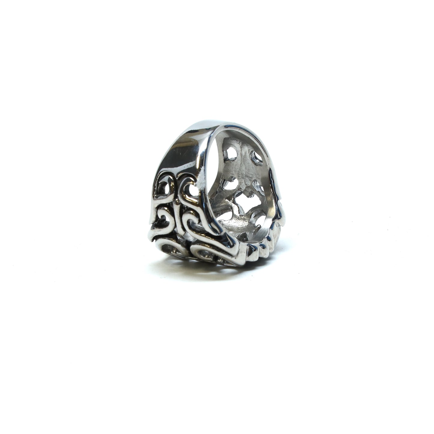 //Style 24-B1// 316L Stainless Steel Gothic Cross Arch Ring