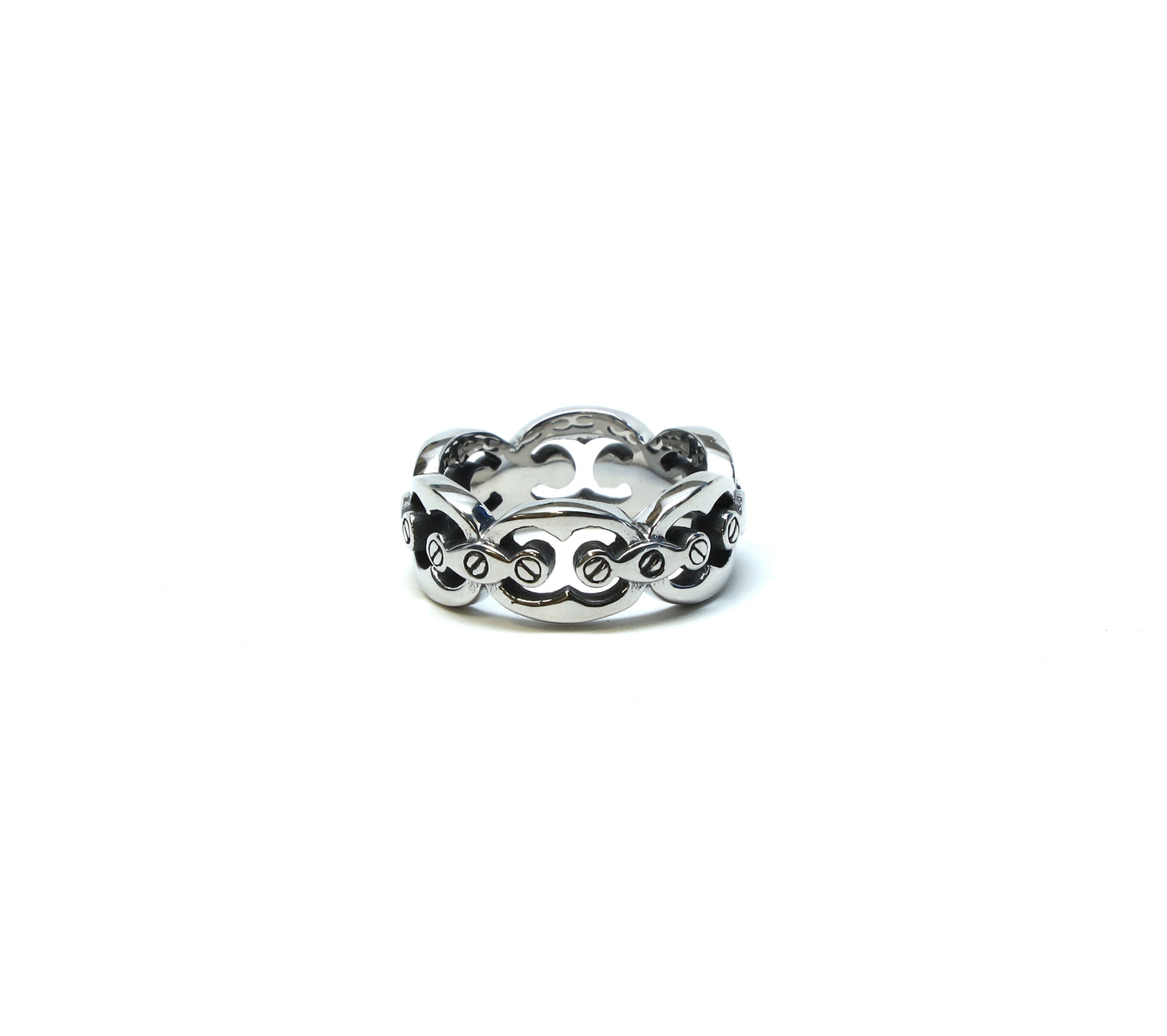 //Style 66-C// 316L Stainless Steel Chainlink Bolt Ring