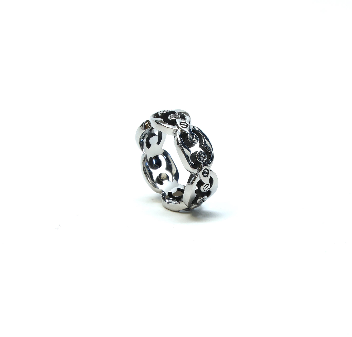 //Style 66-C// 316L Stainless Steel Chainlink Bolt Ring