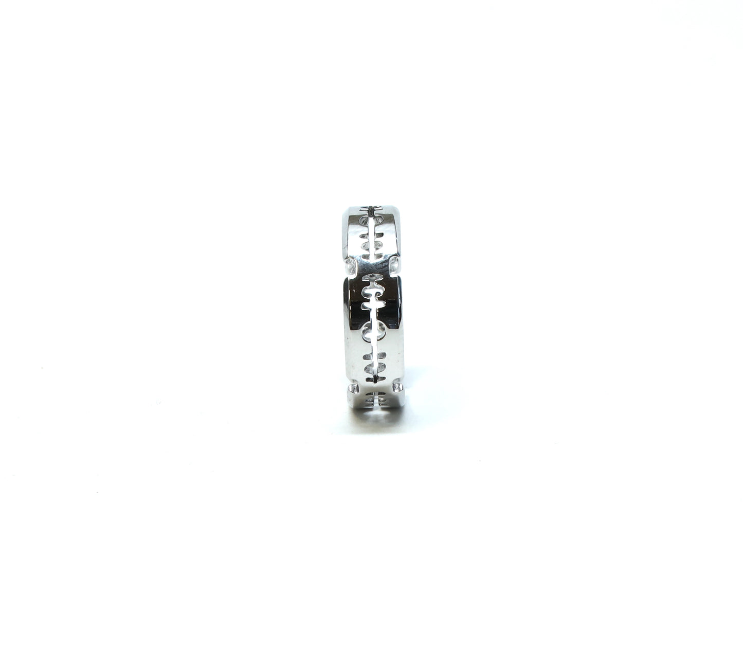 //Style 81s-G// 316L Stainless Steel Razor Ring