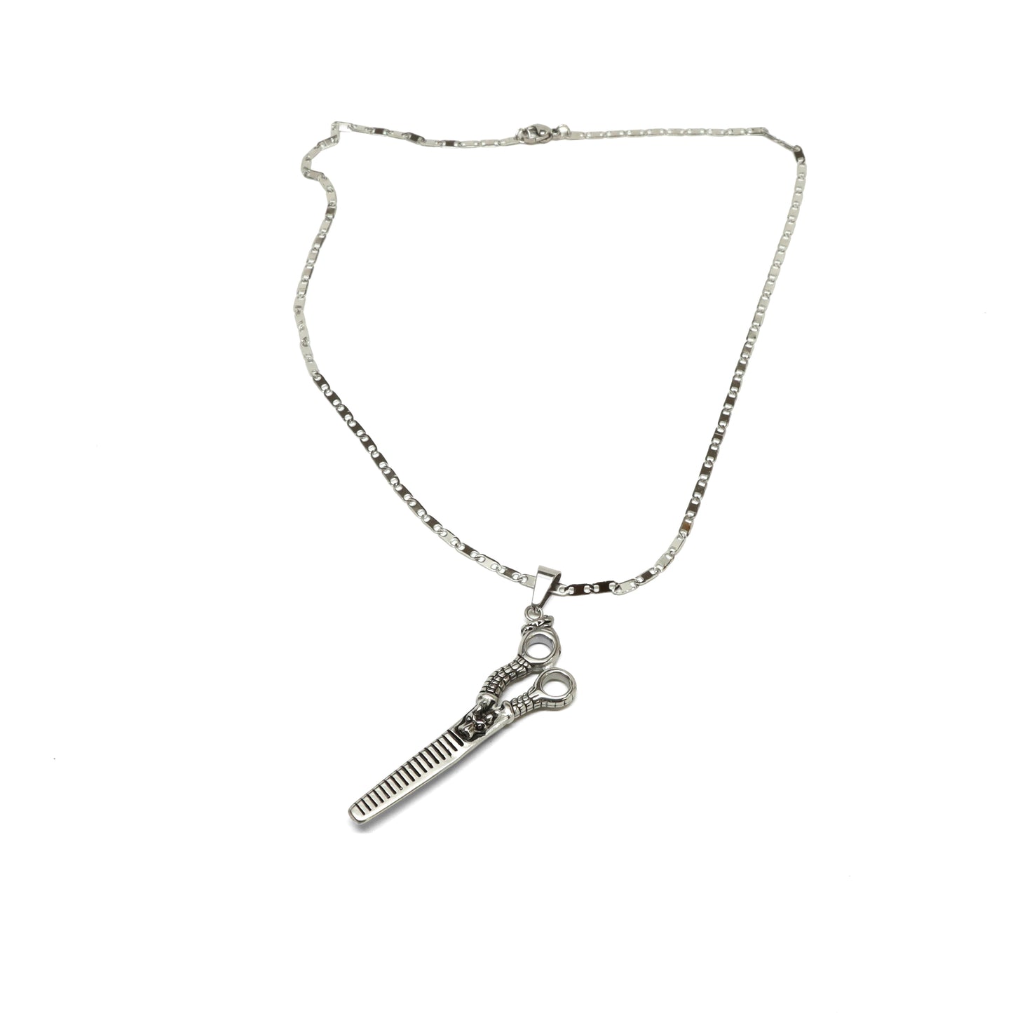 //Style 992-K1// 316L Stainless Steel Shear Edge Necklace