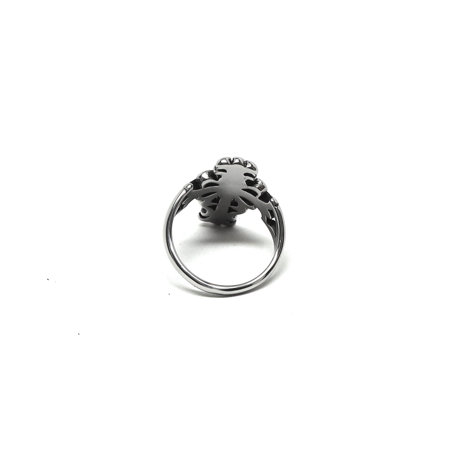//Style 438// 316L Stainless Steel Divine Cathedral Ring