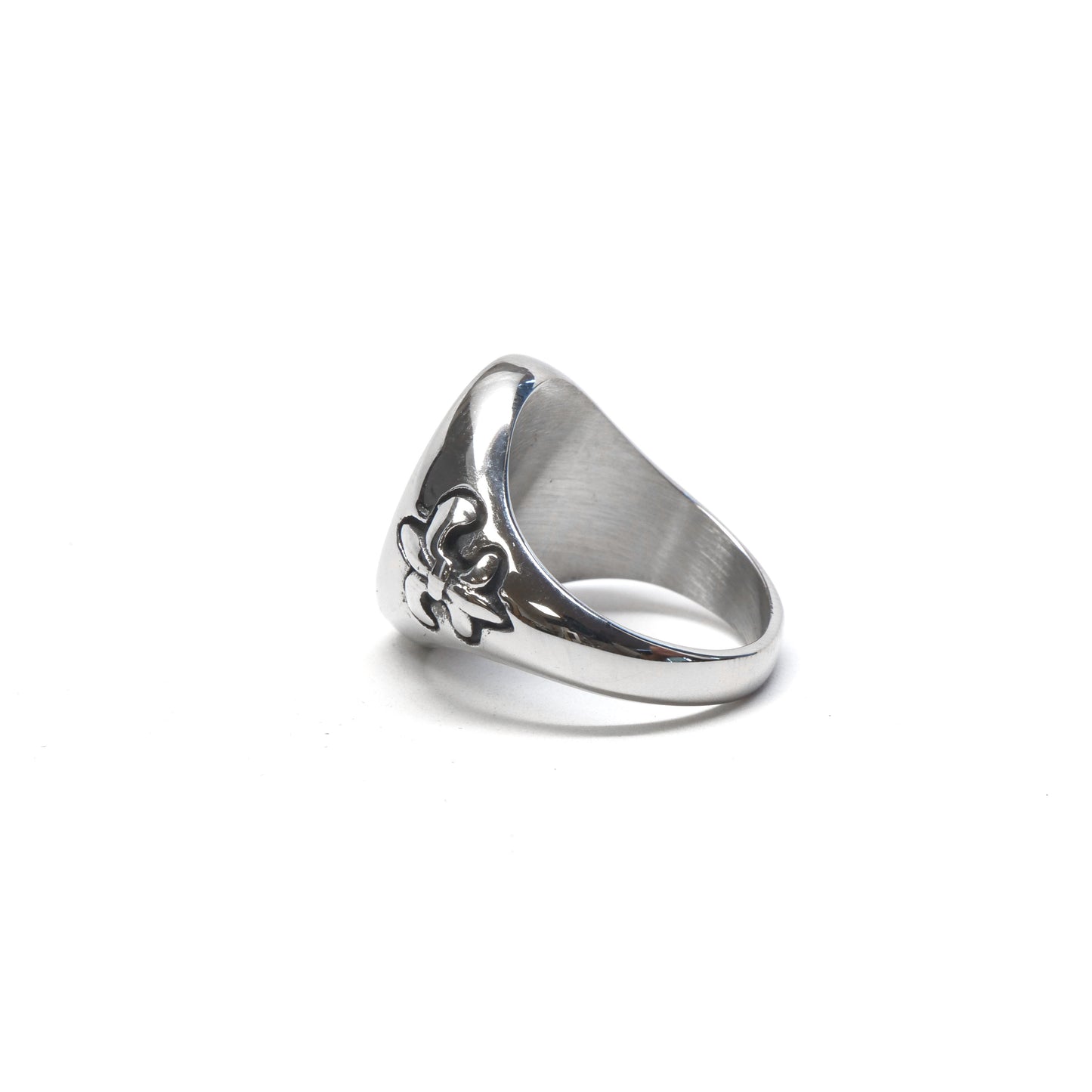 //Style 07-L// 316L Stainless Steel Crusader Cross Ring