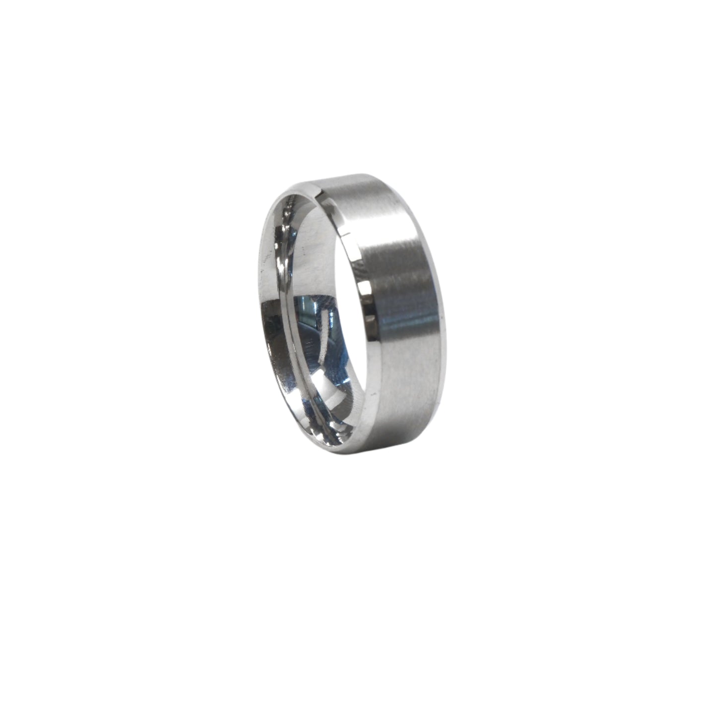 //Style 39s-8-O// 316L Stainless Steel Brushed Ring