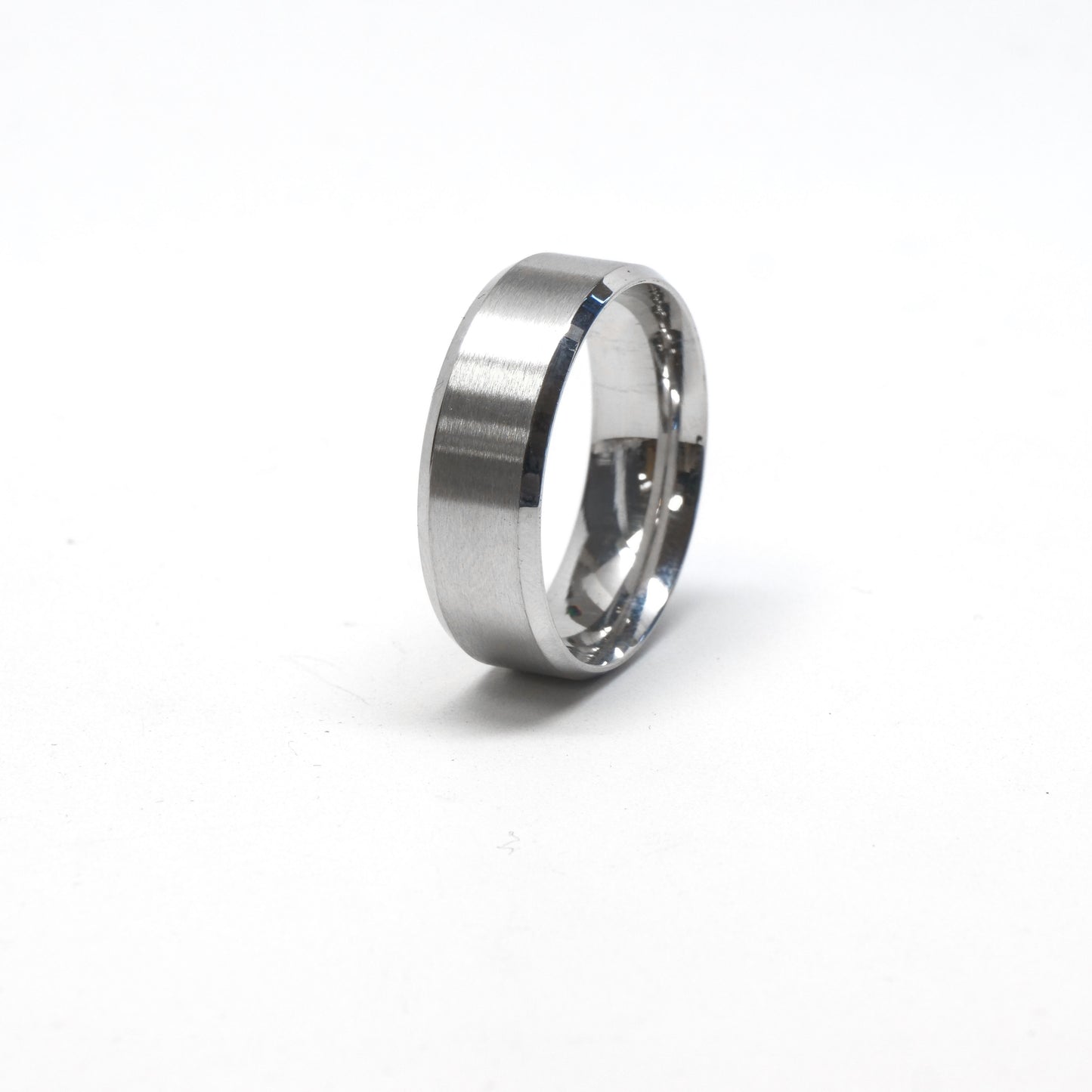 //Style 39s-8-O// 316L Stainless Steel Brushed Ring