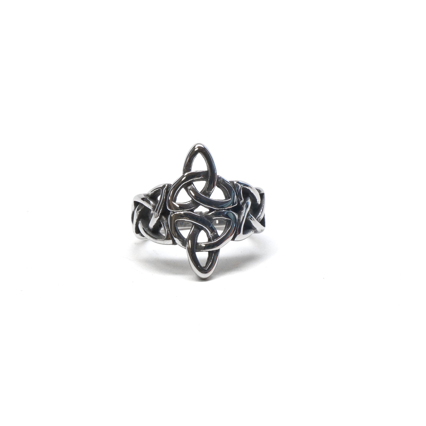 //Style 16-J// 316L Stainless Steel Weave Ring