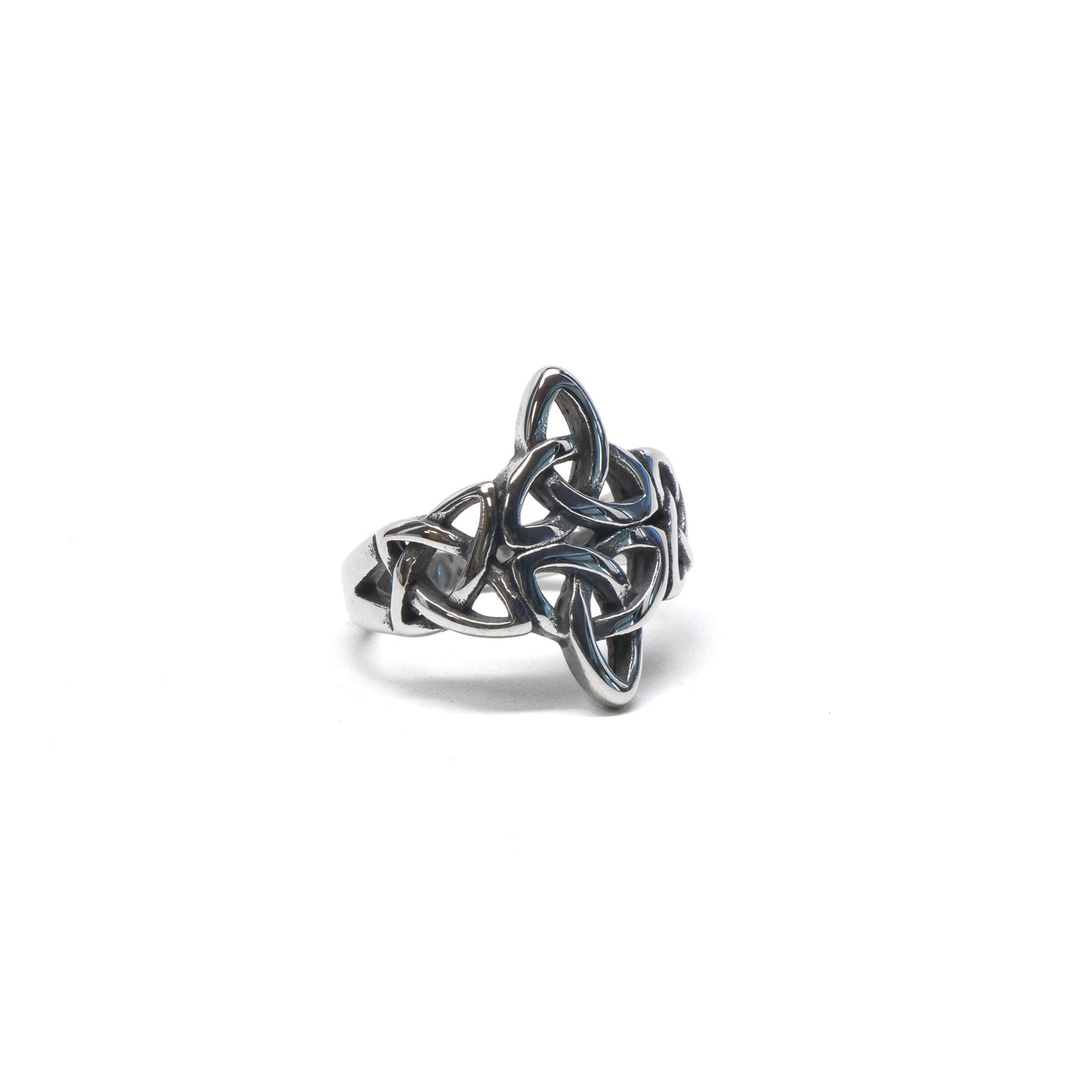 //Style 16-J// 316L Stainless Steel Weave Ring
