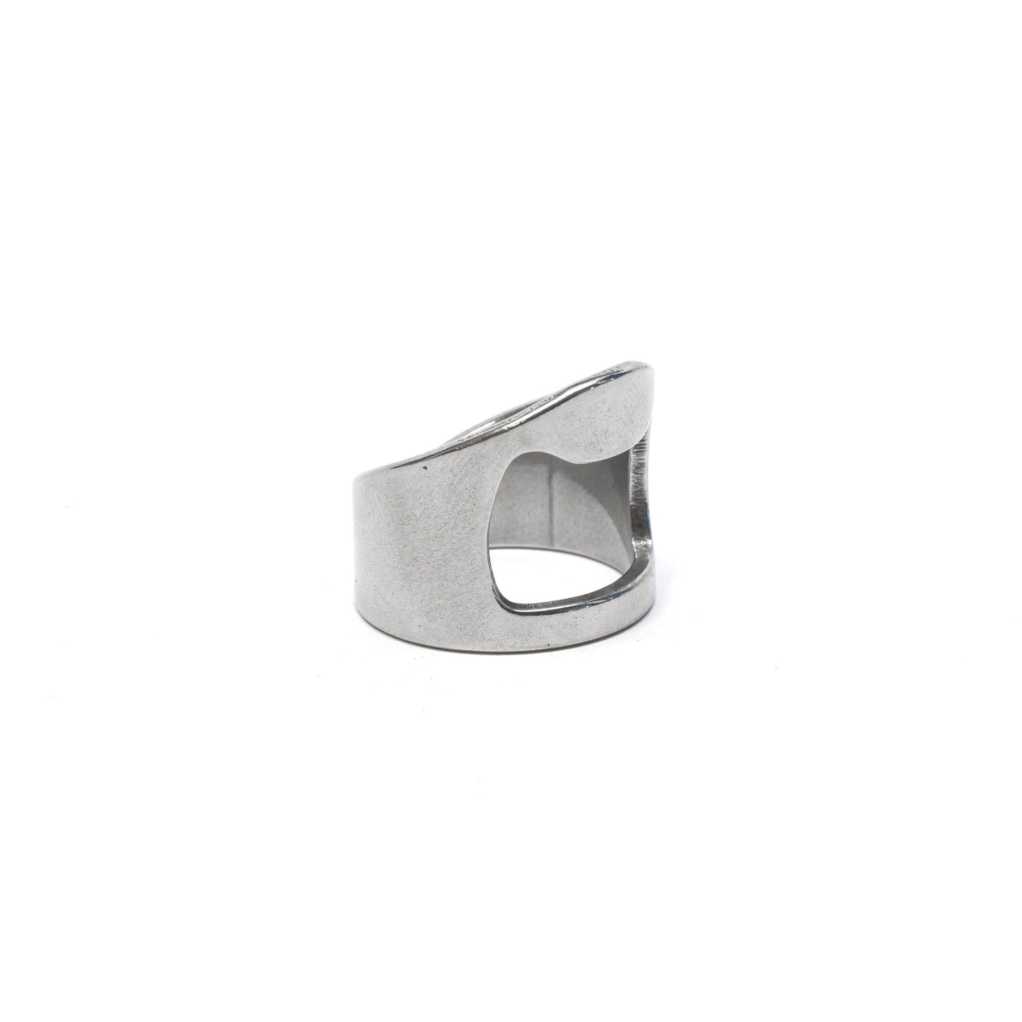 //Style 53-E// 316L Stainless Steel Bottle Opener Ring