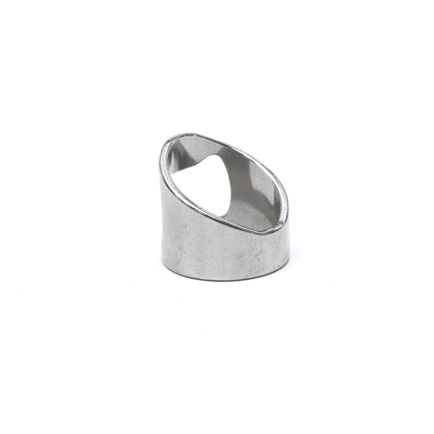 //Style 53-E// 316L Stainless Steel Bottle Opener Ring