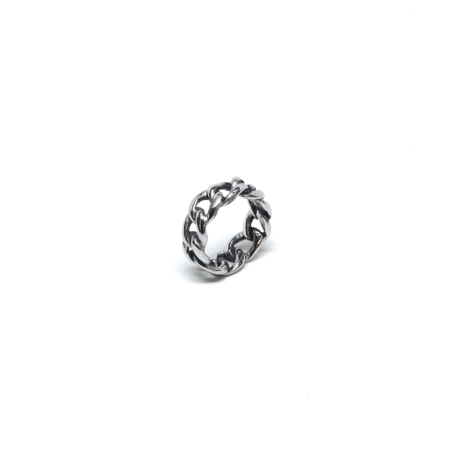 //Style 77S-R// 316L Stainless Steel Thick Chain Link Ring