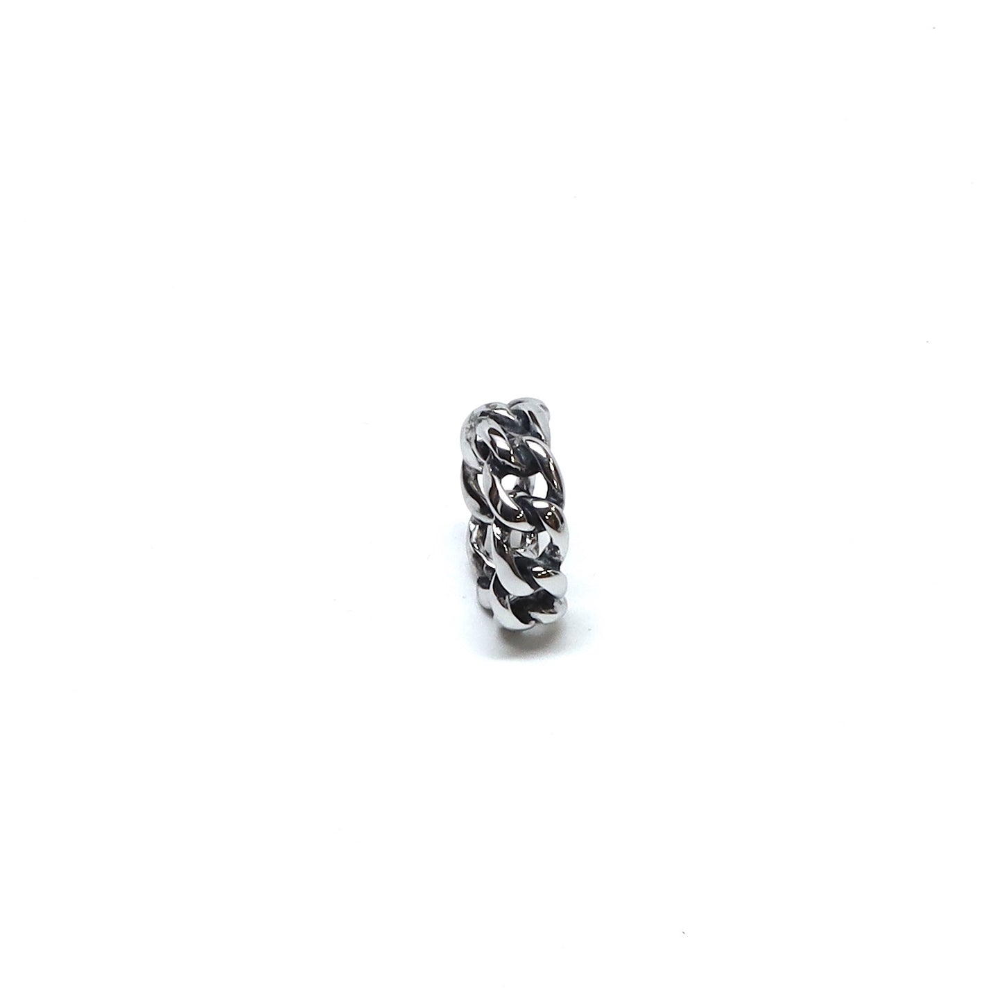 //Style 77S-R// 316L Stainless Steel Thick Chain Link Ring