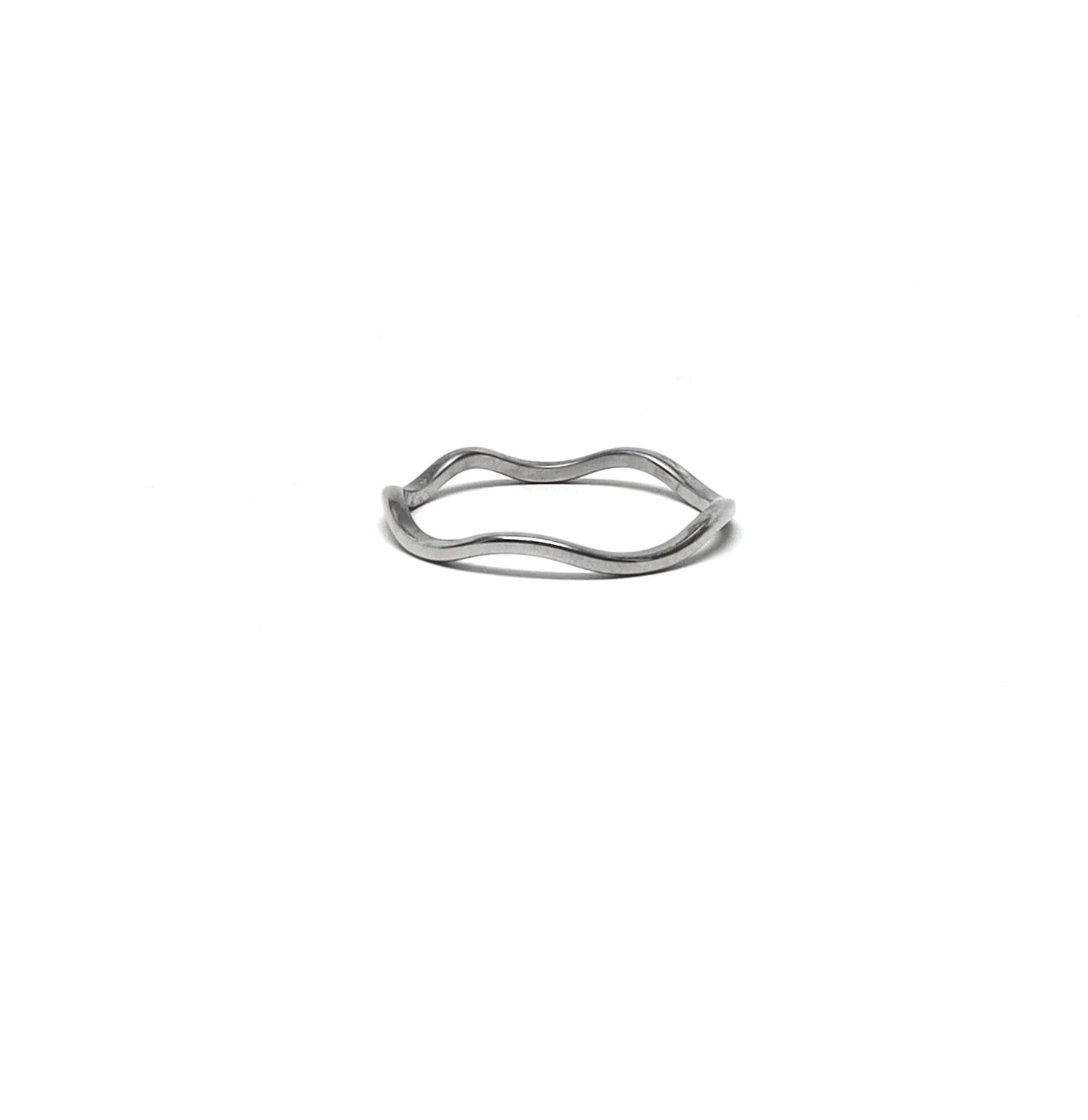 //Style 478// 316L Stainless Steel Forged Aether Ring