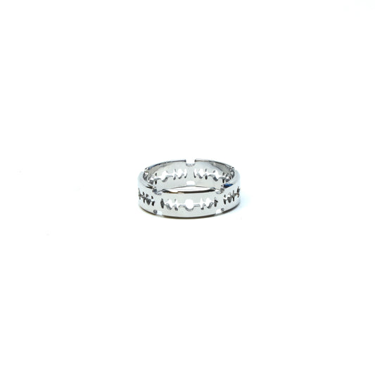 //Style 81s-G// 316L Stainless Steel Razor Ring