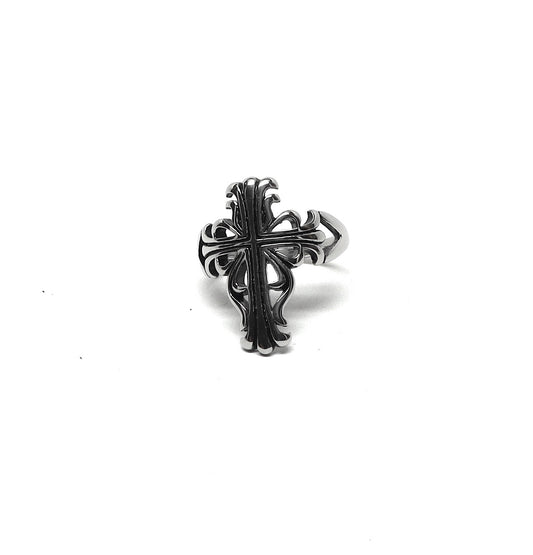 //Style 438// 316L Stainless Steel Divine Cathedral Ring