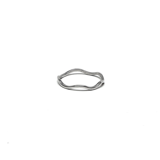 //Style 478// 316L Stainless Steel Forged Aether Ring