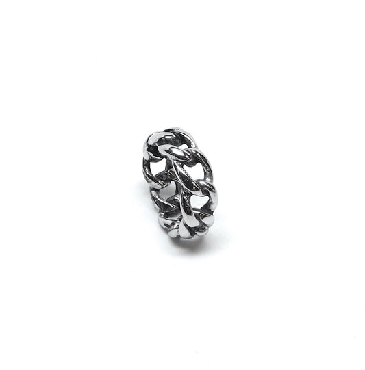 //Style 77S-R// 316L Stainless Steel Thick Chain Link Ring