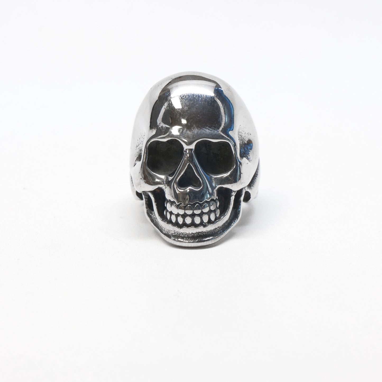//Style 04S-I// 316L Stainless Steel Skull Ring