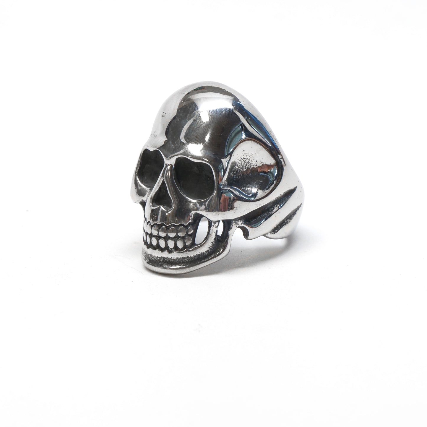 //Style 04S-I// 316L Stainless Steel Skull Ring