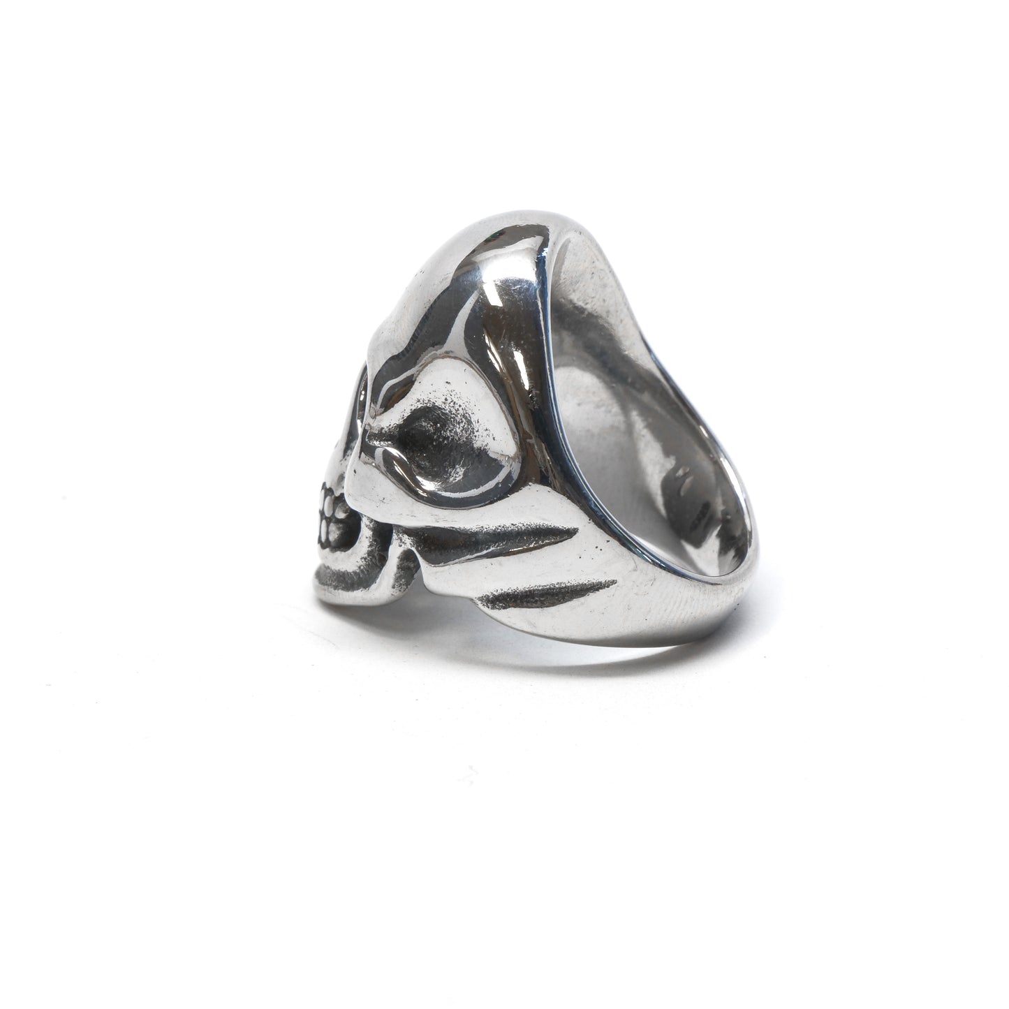 //Style 04S-I// 316L Stainless Steel Skull Ring