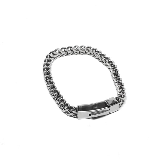 //Style 76s// 316L Stainless Steel Cuban Box Bracelet