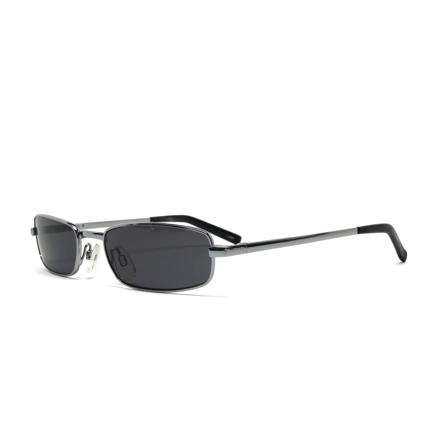 //Style 940// Metal Frame Slim Narrow Sunglasses